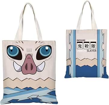 Amazon | [ZimyFuntoy] 鬼滅の刃 嘴平伊之助 トートバッグ